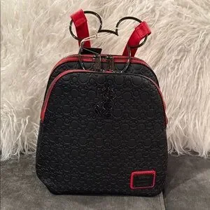 Loungefly | Bags | Loungefly Black And Red Mickey Mouse  display picture 1